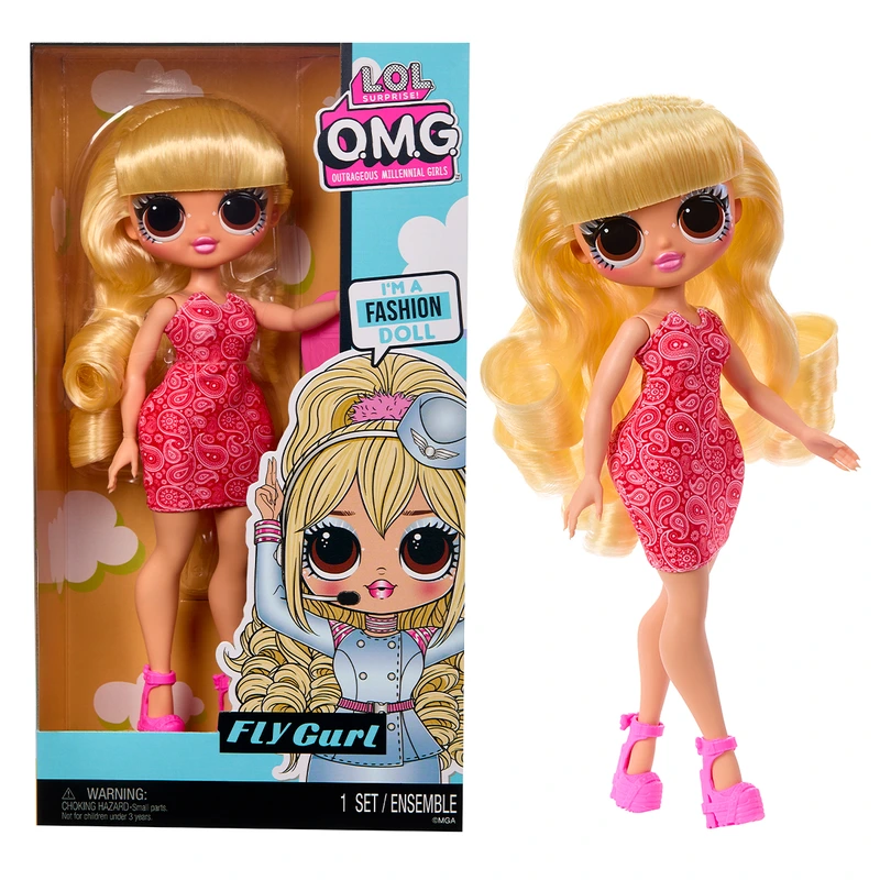 Лялька L.O.L. SURPRISE! серії "OPP O.M.G." – СТЮАРДЕСА