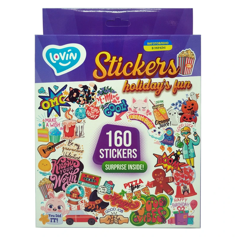 Набір стікерів Holiday's fun TM Lovin 90016 — Lovin