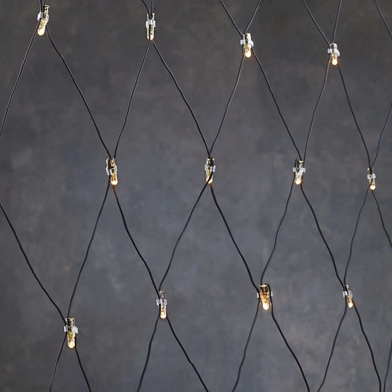 Гірлянда 2х2 м. "Сітка" "Luca Lighting", колір теплий білий