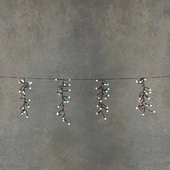 Гірлянда "Кольорова бахрома", "Luca Lighting", 12,2 м, мультикольорова