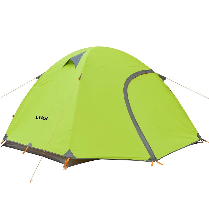 Намет 3 х місний 210×180×135 (см) кемпінговий туристичний для риболовлі, відпочинку на природі, пляжу Салатовий LU-018 — Lugi