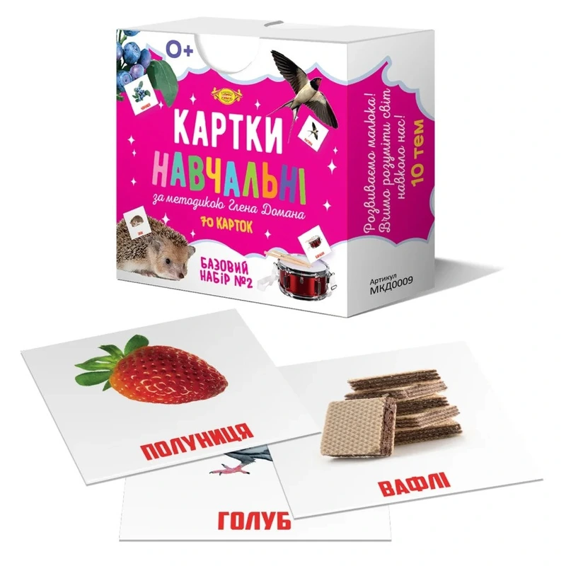 Картки навчальні Глена Домана №2 Майстер MKD0009 рус — Майстер