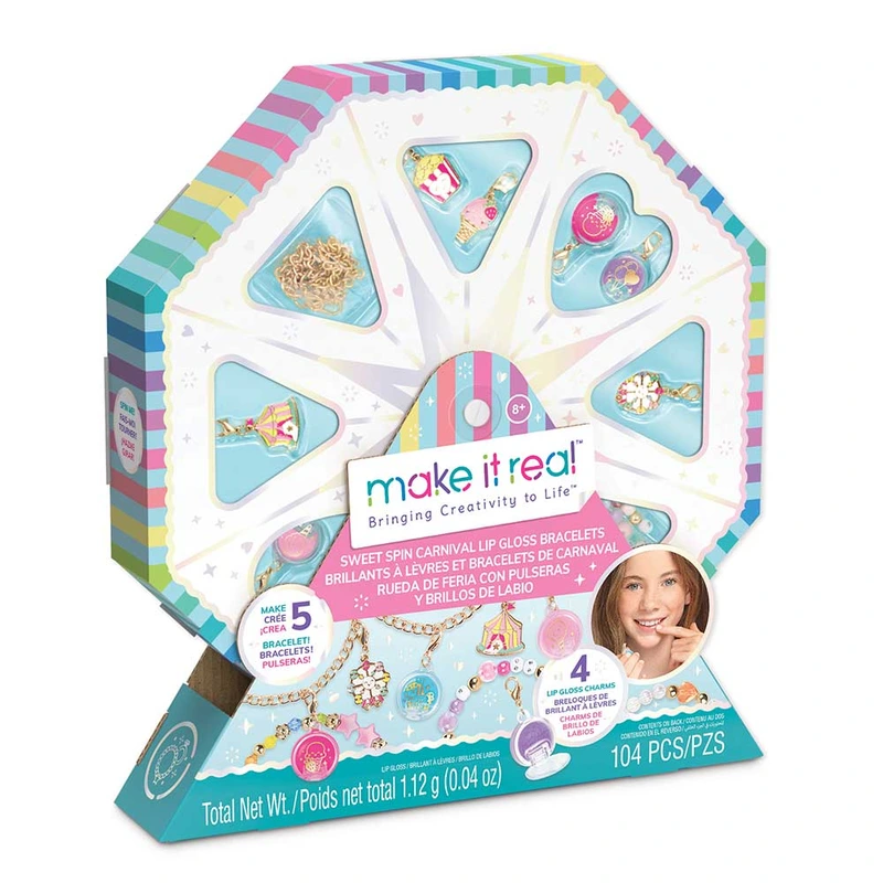 Make it Real: Набір для створення шарм-браслетів 'Солодкий карнавал'