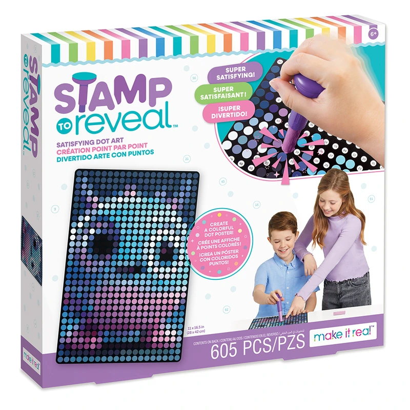 Набір для творчості 'Штампуй та проявляй' Пухнастик