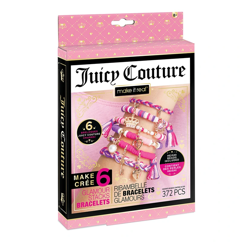 Juicy Couture: Мінінабір для створення шарм-браслетів  «Гламурні браслети»