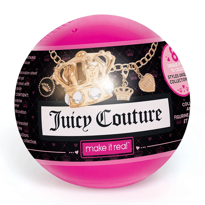 Juicy Couture: Набір-сюрприз  для створення шарм-браслетів 'Ікона стилю' в асортименті