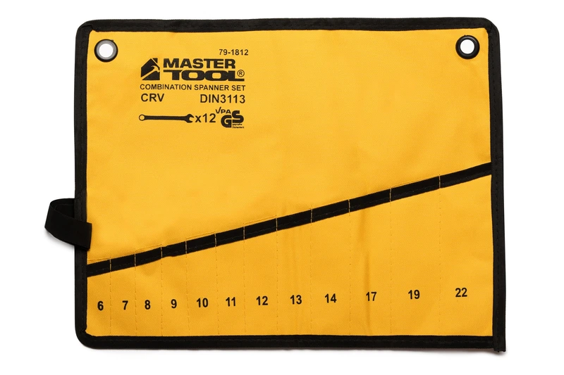 Чохол для гайкових ключів MASTERTOOL 12 кишень 79-1812 — MASTERTOOL