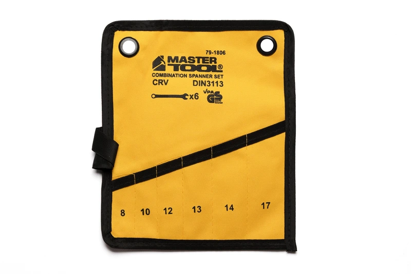 Чохол для гайкових ключів MASTERTOOL 6 кишень 79-1806 — MASTERTOOL
