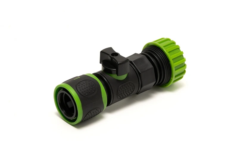 Конектор для шланга MASTERTOOL ¾" з регулювальним вентилем 92-9374 — MASTERTOOL