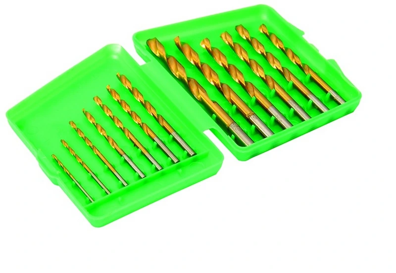 Набір свердл для металу MASTERTOOL 13 шт HSS ТИТАН 1.5-6.5 мм plastic box 11-1305