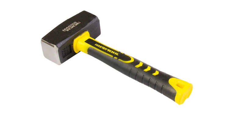Кувалда MASTERTOOL 1500 г HRC 50 рукоятка фібергласова 260 мм 02-1215
