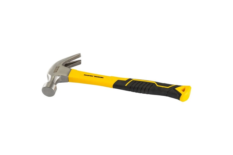 Молоток столярний MASTERTOOL 450 г HRC 50 рукоятка фібергласова 300 мм 02-0914