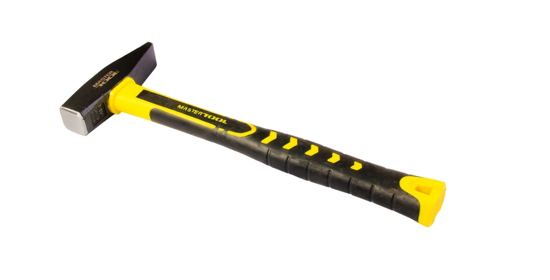 Молоток слюсарний MASTERTOOL 500 г HRC 50 рукоятка фібергласова 310 мм 02-0805