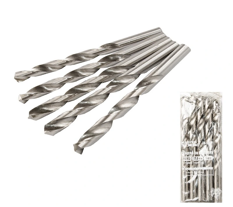 Свердло для металу MASTERTOOL HSS 11.0х142 мм WHITE 10-1110