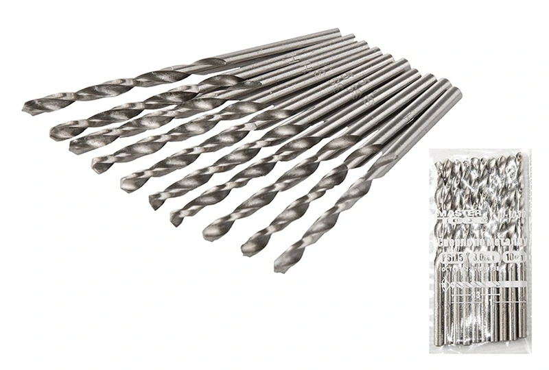 Свердло для металу MASTERTOOL HSS 3.0х61 мм WHITE 10-1030