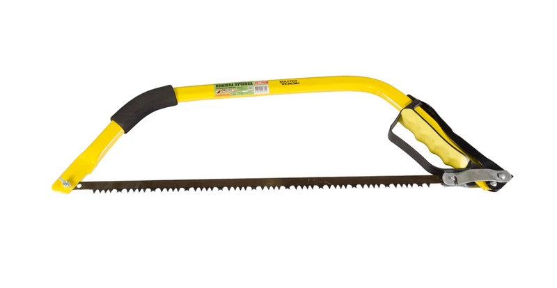 Ножівка лучкова MASTERTOOL 530 мм 4TPI з ергономічною ручкою 14-6913 — MASTERTOOL