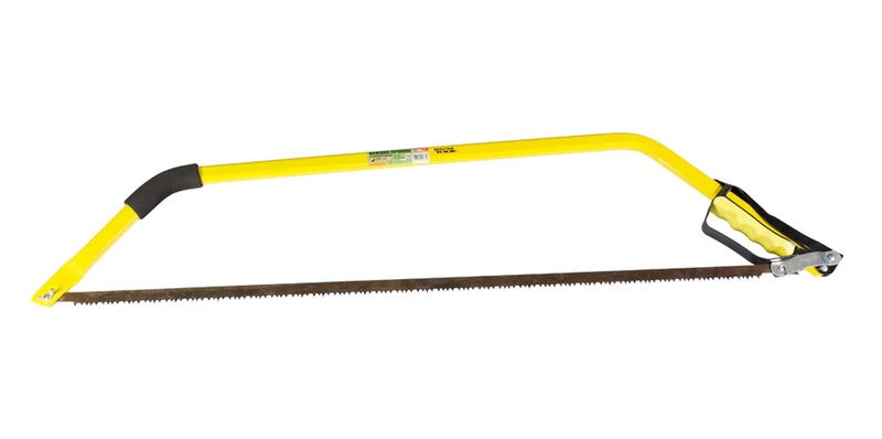 Ножівка лучкова MASTERTOOL 900 мм 4TPI з ергономічною ручкою 14-6909 — MASTERTOOL