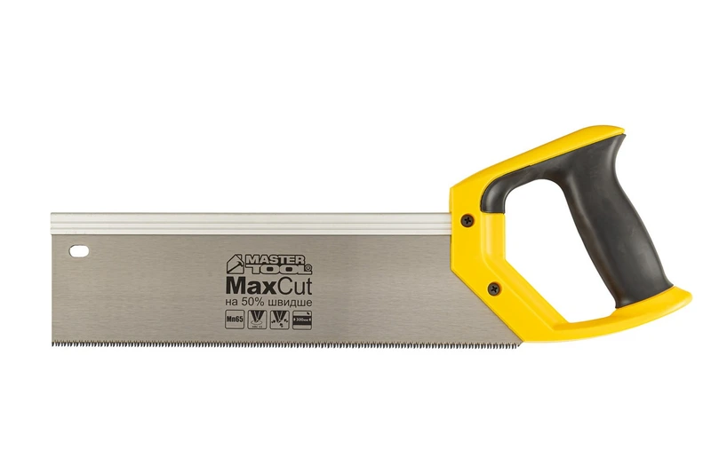Ножівка пасувальна MASTERTOOL 12TPI MAX CUT 300 мм загартований зуб 3-D заточування поліроване 14-2703 — MASTERTOOL