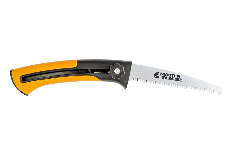 Ножівка садова висувна MASTERTOOL 160 мм, 7 TPI, загартовані зубці, 3D-заточування 14-6011 — MASTERTOOL