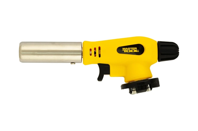Пальник для газового балона MASTERTOOL "Фотон" п'єзопідпал/керамічний захист Ø 22 мм/1300°С 44-5041