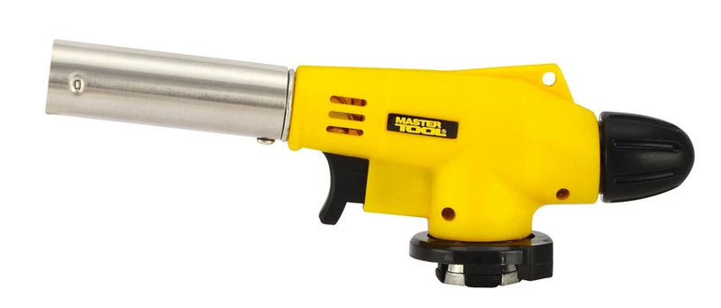 Пальник для газового балона MASTERTOOL "Іскра" п'єзопідпал Ø 20 мм/1300°С 44-5034