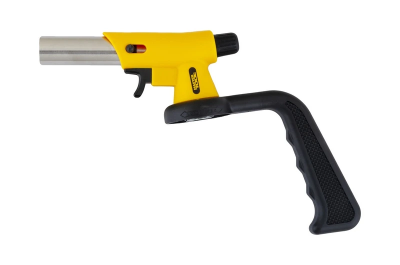 Пальник для газового балона MASTERTOOL "Вихор SAFE" п'єзопідпал Ø 22 мм/1300°С з ручкою 44-5045