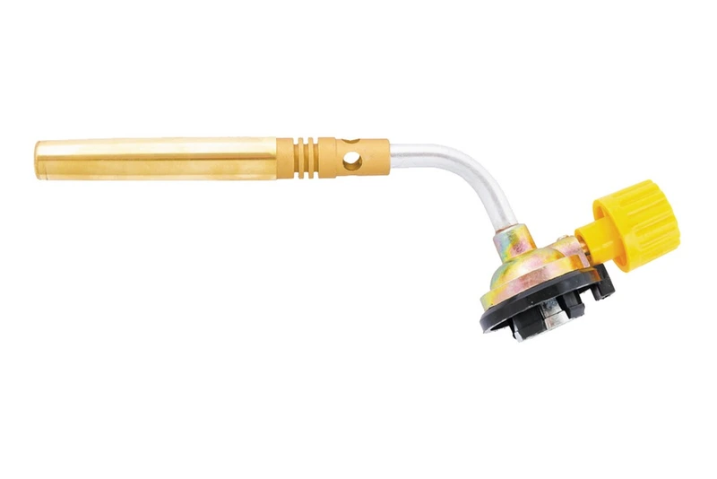 Пальник для газового балона MASTERTOOL "Вогник" Ø 14 мм/1300°С подовжене сопло 44-5021