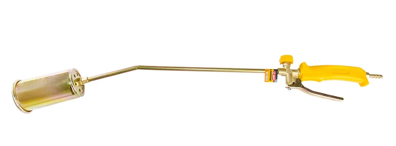 Пальник ручний газоповітряний MASTERTOOL PROFI з клапаном Ø 60 мм 725 мм 4.78 м³/год 6800 Вт 1100°C 44-5019