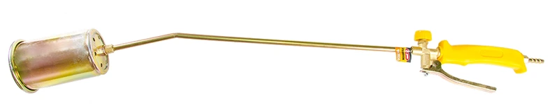 Пальник ручний газоповітряний MASTERTOOL PROFI з клапаном Ø 76 мм 840 мм 5.57 м³/год 7800 Вт 1100°C 44-5020