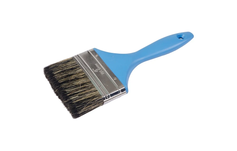 Пензель малярський флейцевий MASTERTOOL "МАЙСТЕР" 4.0" 100 мм/17 мм/44 мм 91-1210 — MASTERTOOL