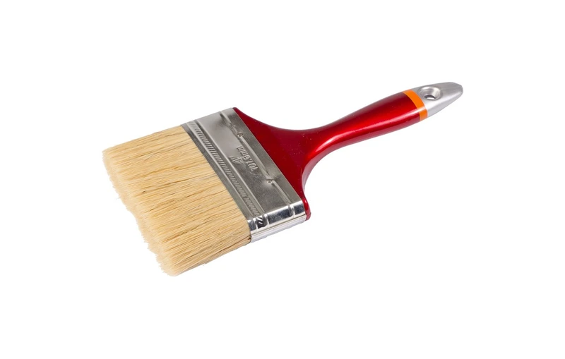 Пензель малярський флейцевий MASTERTOOL "ЄВРО" 4.0" 100 мм/19 мм/51 мм 91-1410 — MASTERTOOL