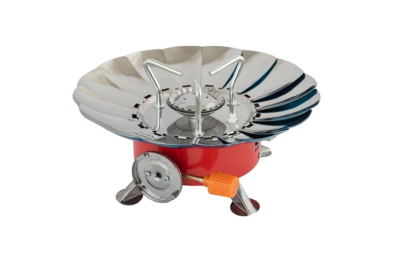 Плита туристична газова MASTERTOOL з п'єзопідпалом із захистом від вітру 2.8 кВт 145 г/год 42 Bar G30/G31 I3В/P(50) 44-5104