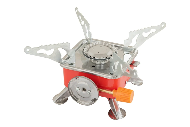 Плита туристична газова MASTERTOOL з п'єзопідпалом розкладна 2.8 кВт 145 г/год 42 Bar G30/G31 I3В/P(50) 44-5103