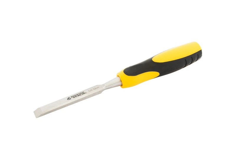 Стамеска ударна MASTERTOOL CrV 12 мм з двокомпонентною ручкою 14-1512 — MASTERTOOL