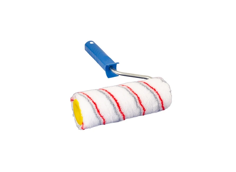 Валик малярський MASTERTOOL Multicolor 48/180/11 мм Ø 8 мм з ручкою 92-5703-P