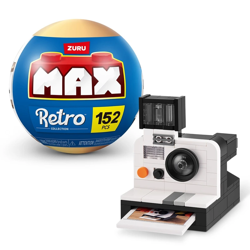 Конструктор в капсулі MAX серії "Retro" S1 – ФОТОАПАРАТ ПОЛАРОЇД — Max