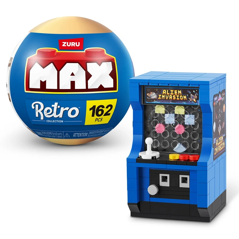 Конструктор в капсулі MAX серії "Retro" S1 – ІГРОВИЙ АРКАДНИЙ АВТОМАТ — Max