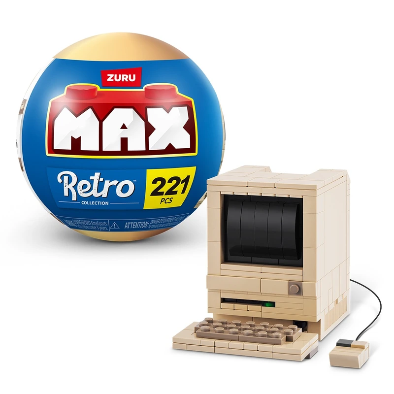 Конструктор в капсулі MAX серії "Retro" S1 – КОМП’ЮТЕР МАКІНТОШ — Max