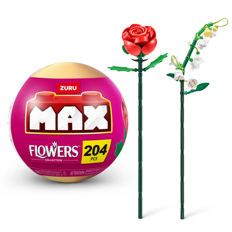 Конструктор в капсулі MAX S1 – САДОВІ КВІТИ (в асорт., в диспл.)