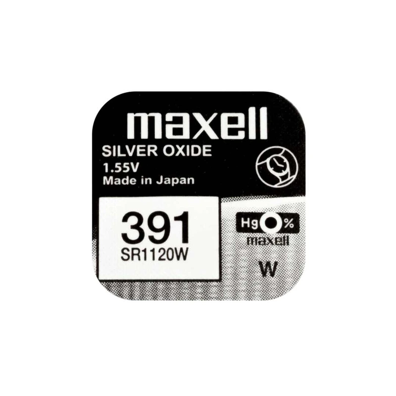 Батарейка MAXELL SR1120W/391 (1шт)