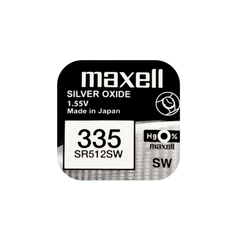 Батарейка MAXELL SR512SW/335 (1шт)
