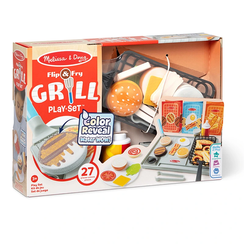 Melissa & Doug. Water WOW: Ігровий набір «Набір для грилю» — Melissa & Doug