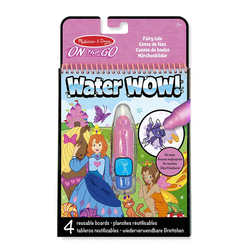 Melissa & Doug. Water WOW: Водна розмальовка з ручкою «Казковий світ» — Melissa & Doug