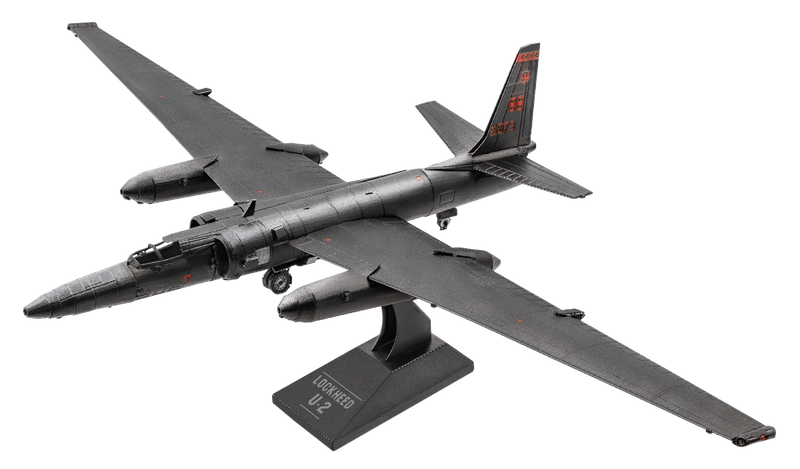 Металевий 3D конструктор "Американський літак-розвідник U-2 Dragon Lady", Metal Earth, MMS214