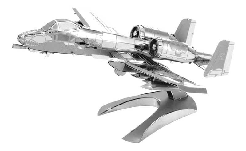 Металевий 3D конструктор "Американський штурмовик A-10 Warthog", Metal Earth, MMS109