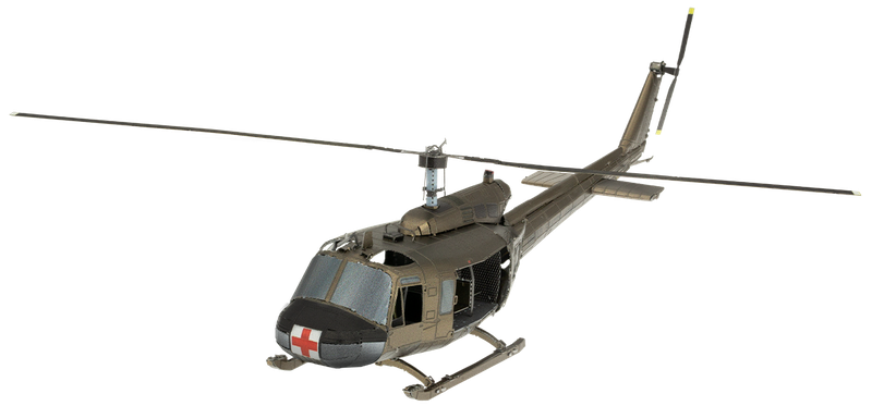 Металевий 3D конструктор "Американський вертоліт UH-1", Metal Earth, ME1003