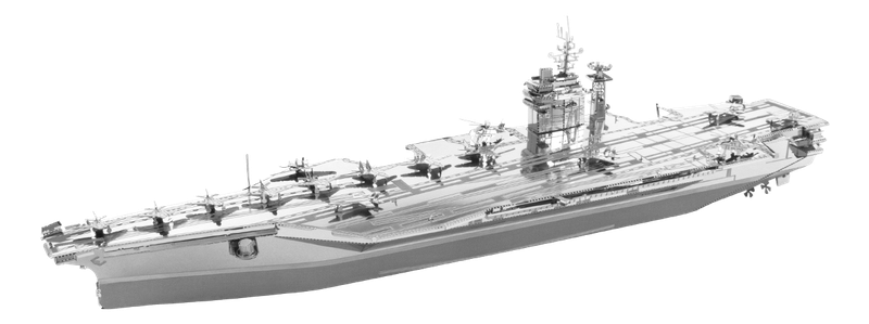 Металевий 3D конструктор "Авіаносець USS Theodore Roosevelt CVN-71", Metal Earth, ICX022