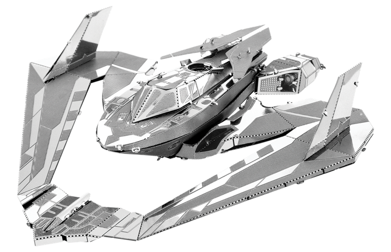 Металевий 3D конструктор "Бойовий корабель Batman v Superman Batwing", Metal Earth, MMS376