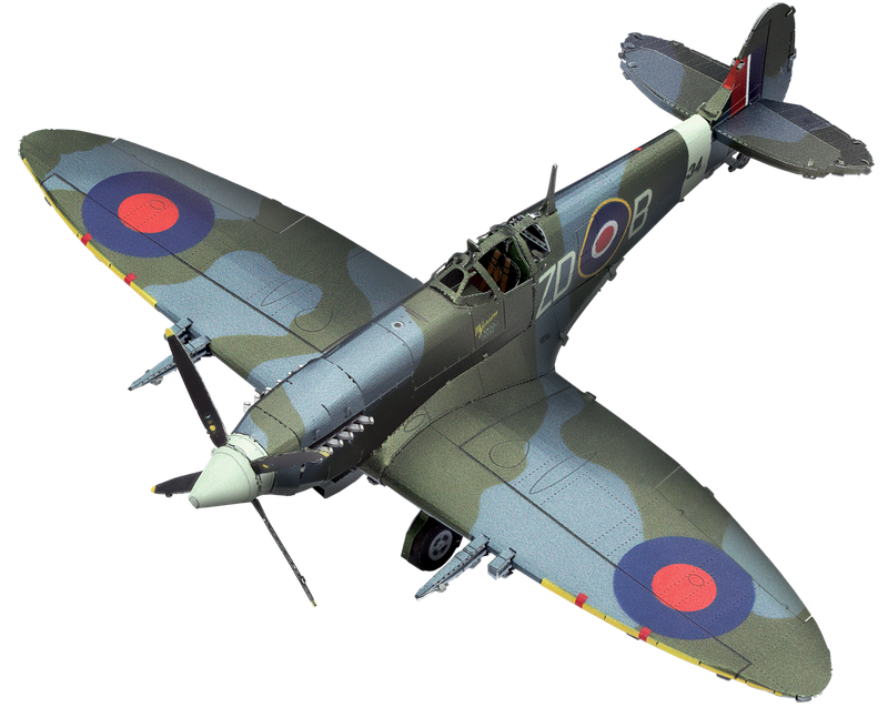 Металевий 3D конструктор "Британський винищувач Supermarine Spitfire", Metal Earth, ME1005