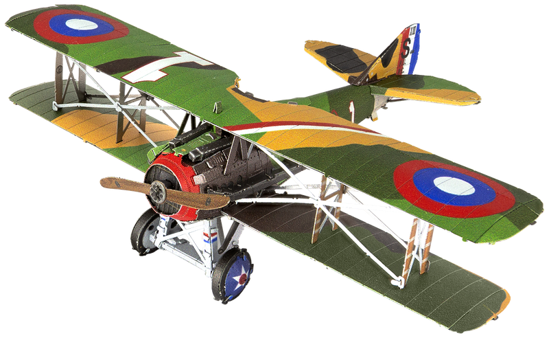 Металевий 3D конструктор "Французький винищувач SPAD S.XIII", Metal Earth, ME1024